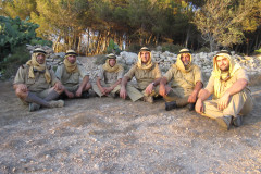 LRDG officer and men