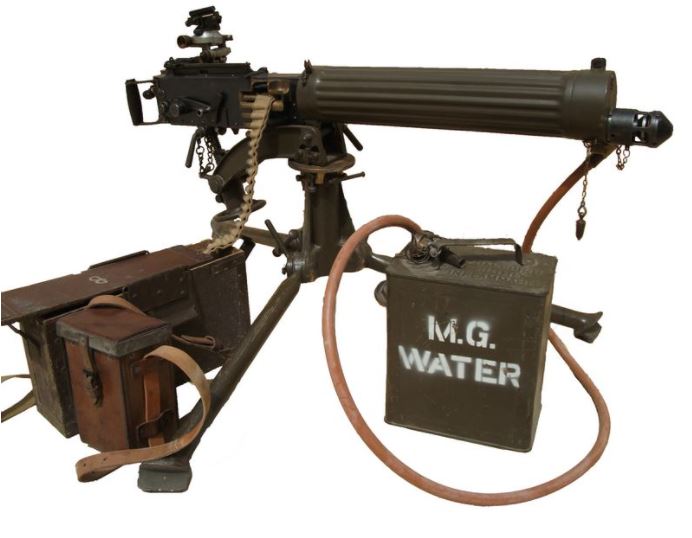 Vickers Medium Machine Gun Malta Command Ww2 Lhg